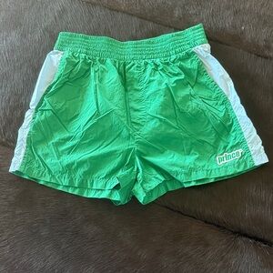 Zara & Prince Green Athletic Shorts NWOT